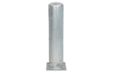 Stolpe 273x5,6x 750 mm. Varmforzinked - Med fodpladen