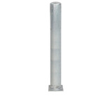 Stolpe 219x4,5x2000 mm. Varmforzinked Med fodpladen
