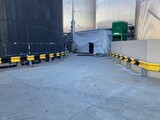 Vangrail type A 1-hoog in kleur Geel-Zwart