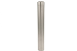 Pullert til beskyttelse i rustfri stål ø219x3x1700 mm. Nedstobing kw 316